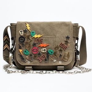 Zadig and voltair canvas bag